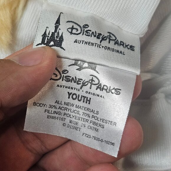 Disney Parks Chip and Dale Youth Plush Hat Rescue Rangers Adjustable Dale - Picture 8 of 9